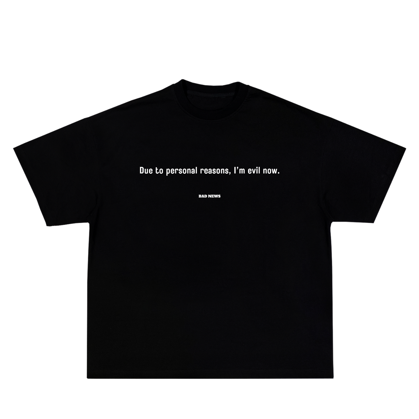 Due to personal reasons, I'm evil now.