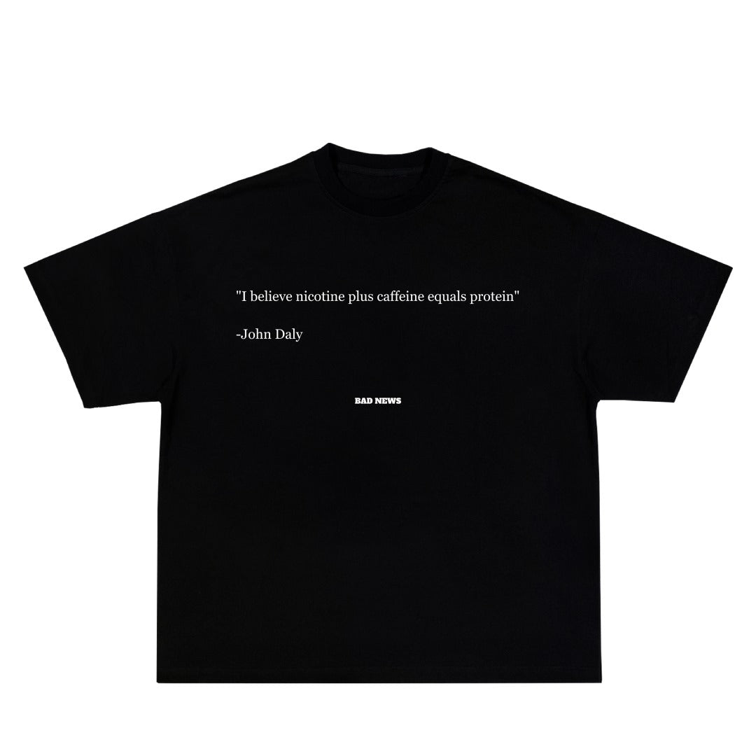 I believe nicotine plus caffeine equals protein.